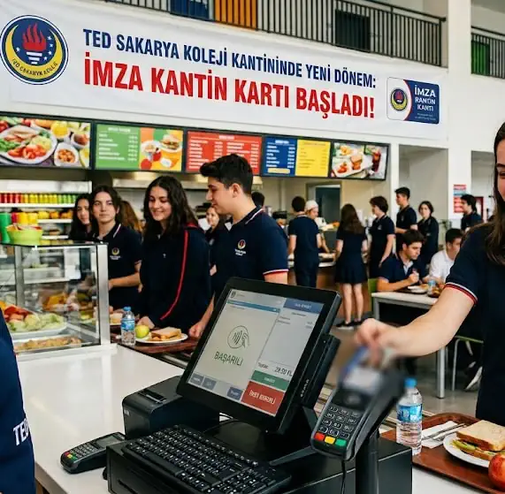 Ted Sakarya Kolejinde Kantin Kart Sistemi