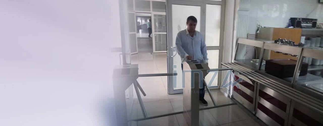 Yemekhane Turnikeli Geçiş Kontrol Sistemi