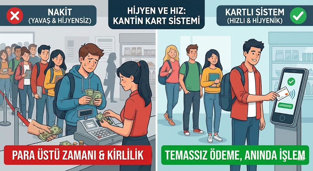 kantin kart sistemi nedir