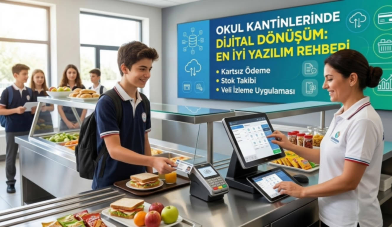 Okul Kantinlerinde Dijital Dönüşüm En İyi Yazılım Rehberi