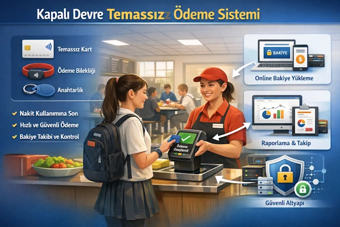 kapali devre temassiz odeme sistemi