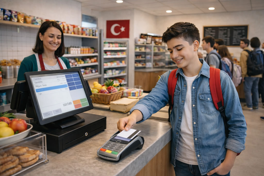 kantin kart sistemi yazilimi otomasyonu